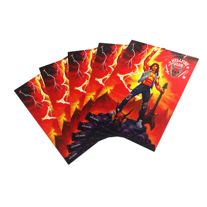 Stranger Things Hellfire Club Art Sleeves Eddie Munson Card Sleeve 3