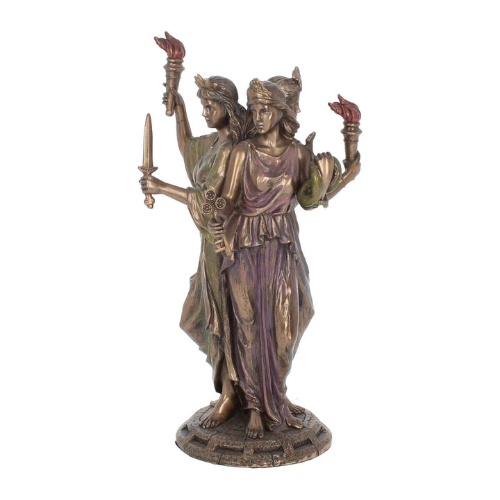 Hecate Goddess of Magic Figurine Triple Ornament 21cm