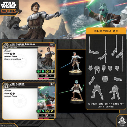 Star Wars Legion Customisable Jedi and Knight Miniatures Game 6
