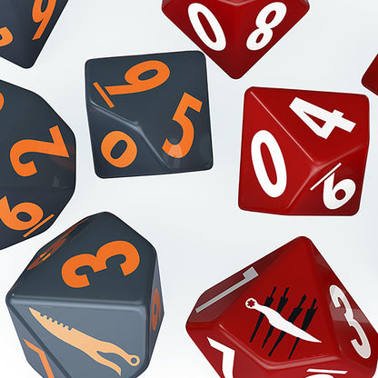 Modiphius Entertainment: Fallout Factions: Dice Sets - The Disciples - 12 Engraved Dice, Tabletop Miniatures Game Accessory, Officially Licensed 5