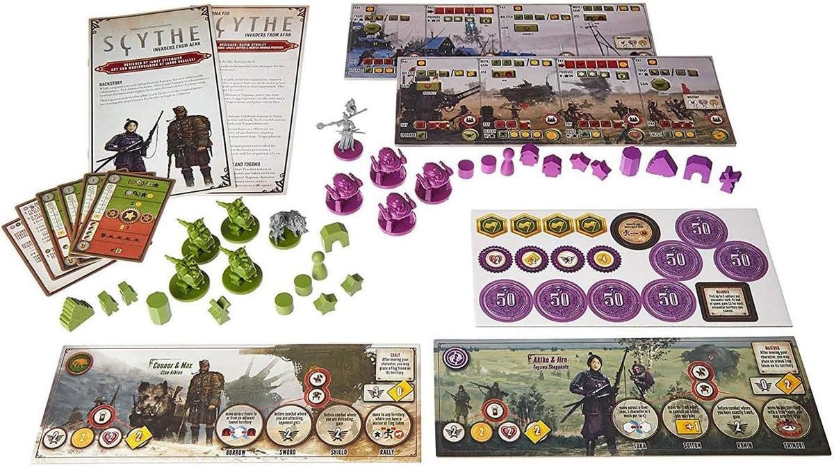 Invaders from Afar Scythe Board Game Expansion 2