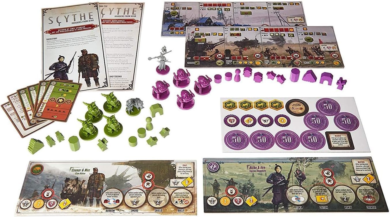 Invaders from Afar Scythe Board Game Expansion 2