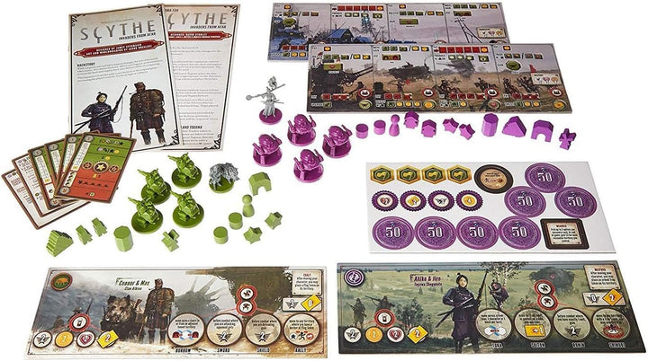 Invaders from Afar Scythe Board Game Expansion