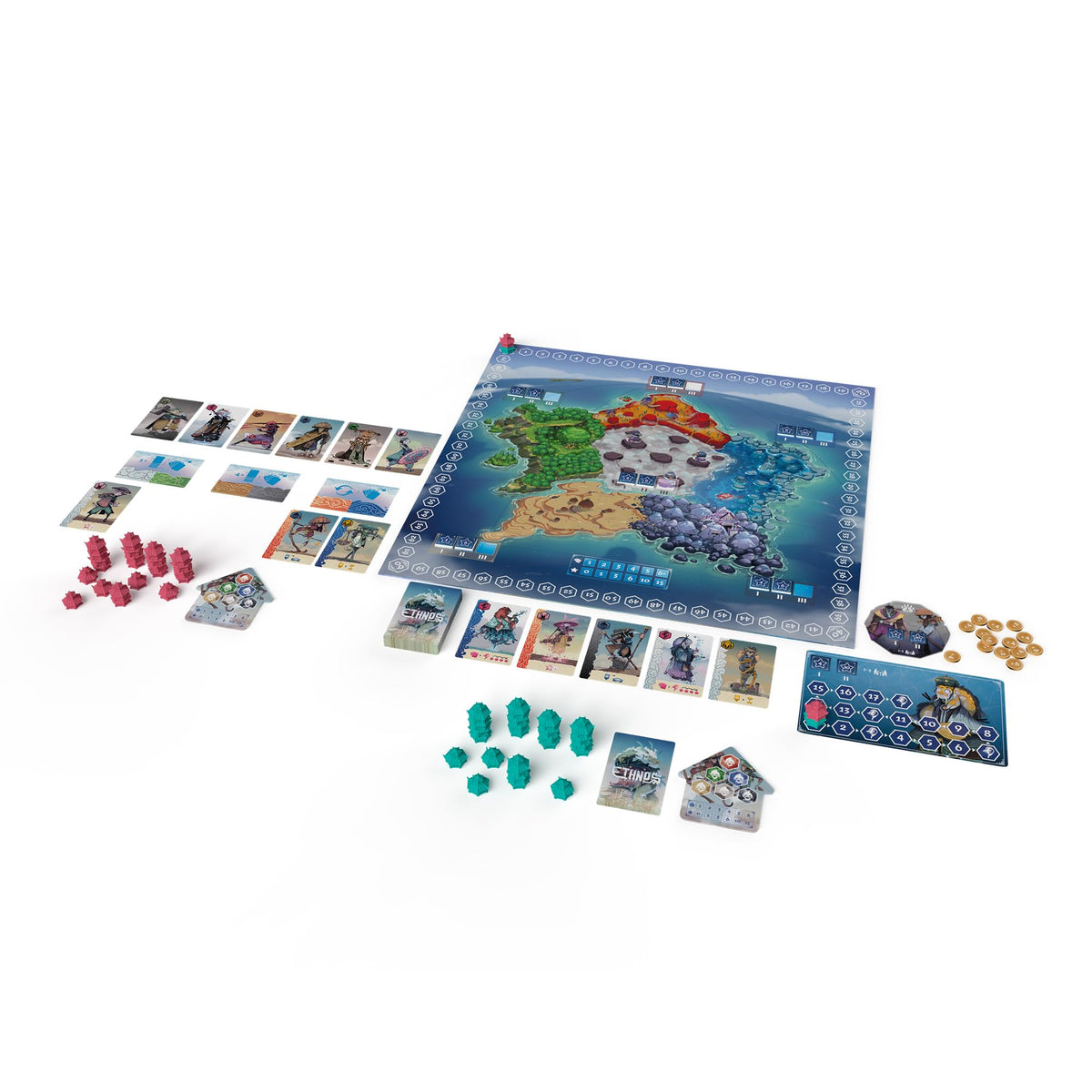 Ethnos Board Game 2nd Edition Command Powerful Clans Area Control Strategy 3