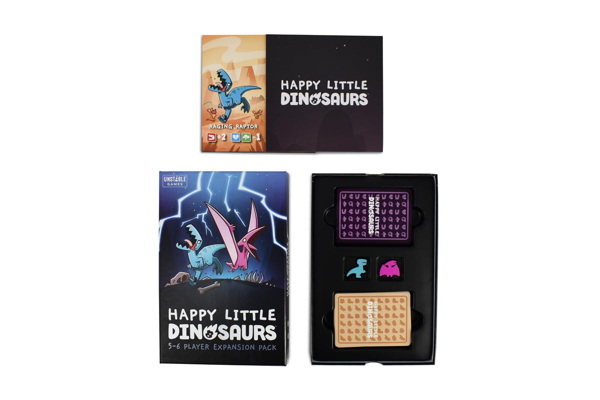 Happy Little Dinosaurs 5 6 Player Expansion Board Game by TeeTurtle 3