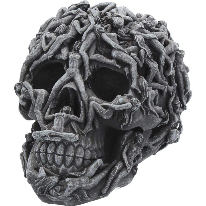 Hells Desire Skull Naked Temptress Ornament Hells 18cm