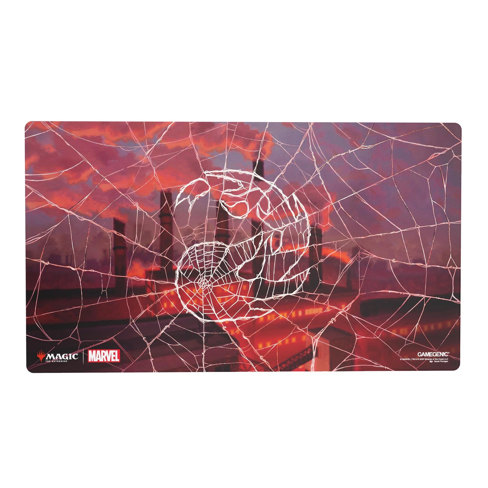 Gamegenic MTG Marvels Spider Man Shiny Playmat Spider Man Mountain Gaming Accessory 1