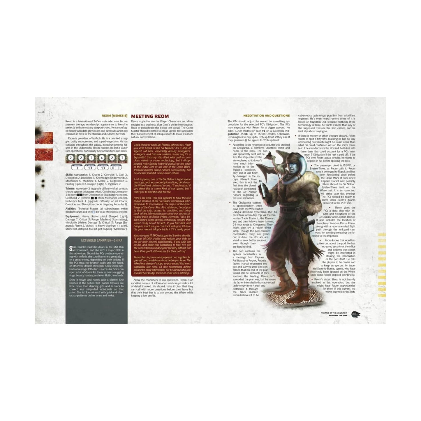 Star Wars Edge of the Empire RPG Beyond the Rim Roleplaying Game by Edge Entertainment Studio 4