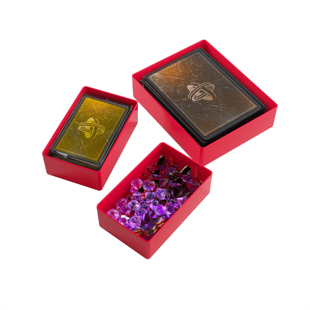 Gamegenic GGS22031ML Token Silo Card Add-On Red 5