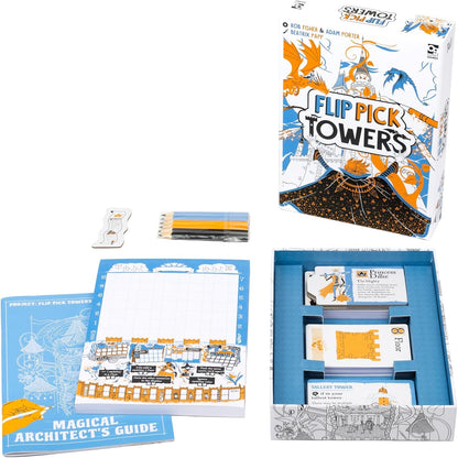 Flip Pick Towers Board Game