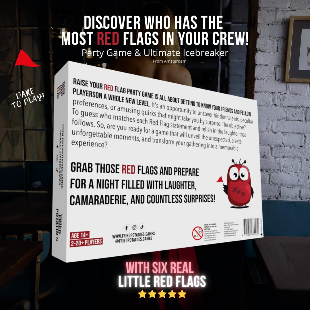 Raise Your Red Flag Board Game by Fried Potatoes 2