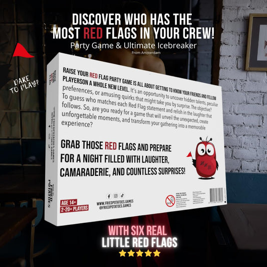 Raise Your Red Flag Board Game by Fried Potatoes 2