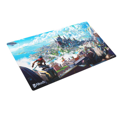 Altered Arkaster Prime PLAYMAT - Officially Licensed, Ultrafine Surface, Anti-Slip, Full-Color Art Print, Soft Cushioned TCG Game Mat, 61x35cm, Made by Gamegenic 1