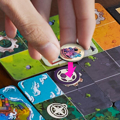 Life in Reterra Tile Placement Board Game