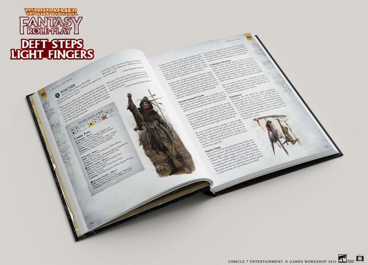Deft Steps Light Fingers Warhammer Fantasy Roleplay Roleplaying Game by Cubicle Seven 3