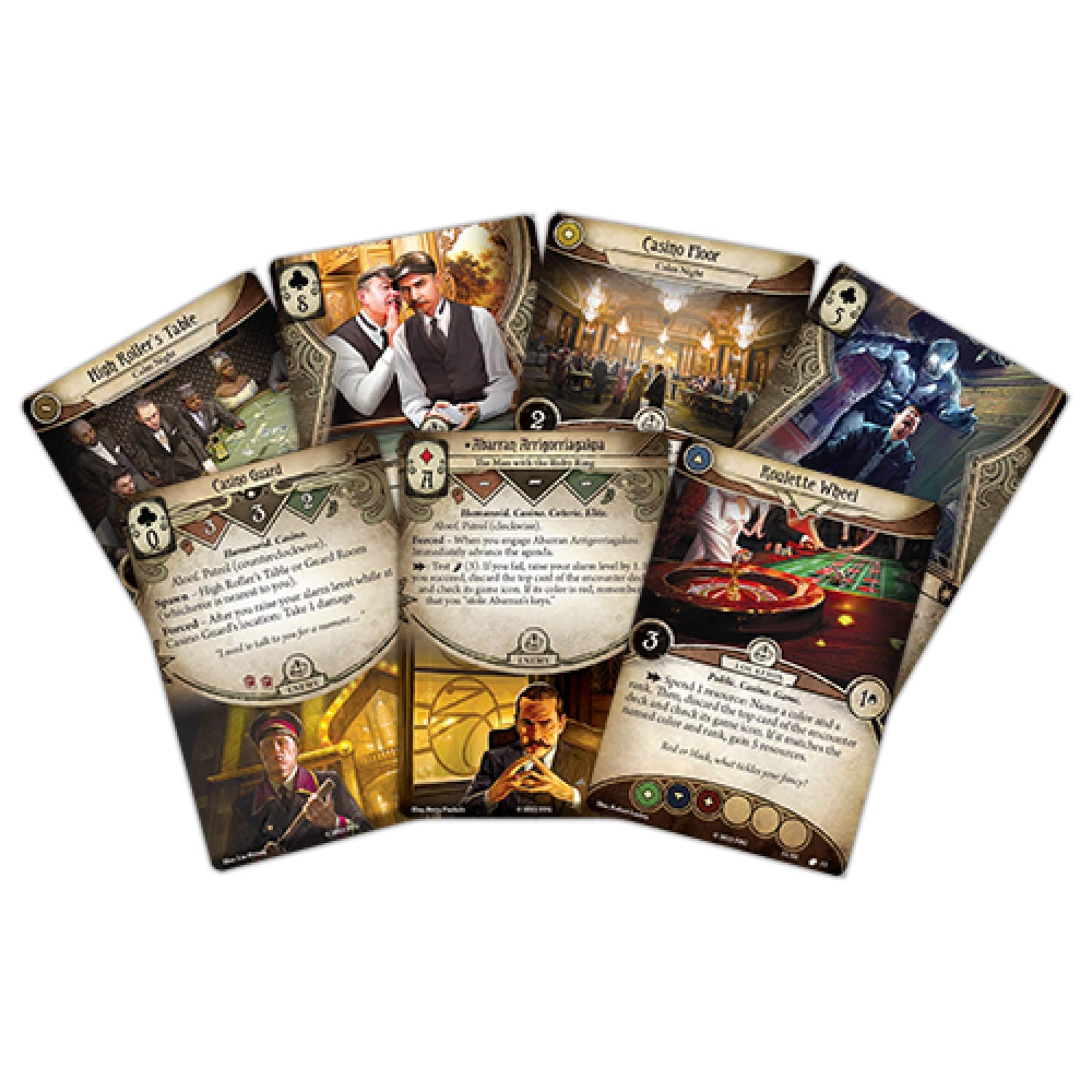 Fantasy Flight Games Arkham Horror The Card Game Fortune and Folly Scenario Pack - Risk It All in a Daring Casino Hesit! Lovecraftian Cooperative LCG, Ages 14+, 1-4 Players, 1-2 Hour Playtime, Made 2