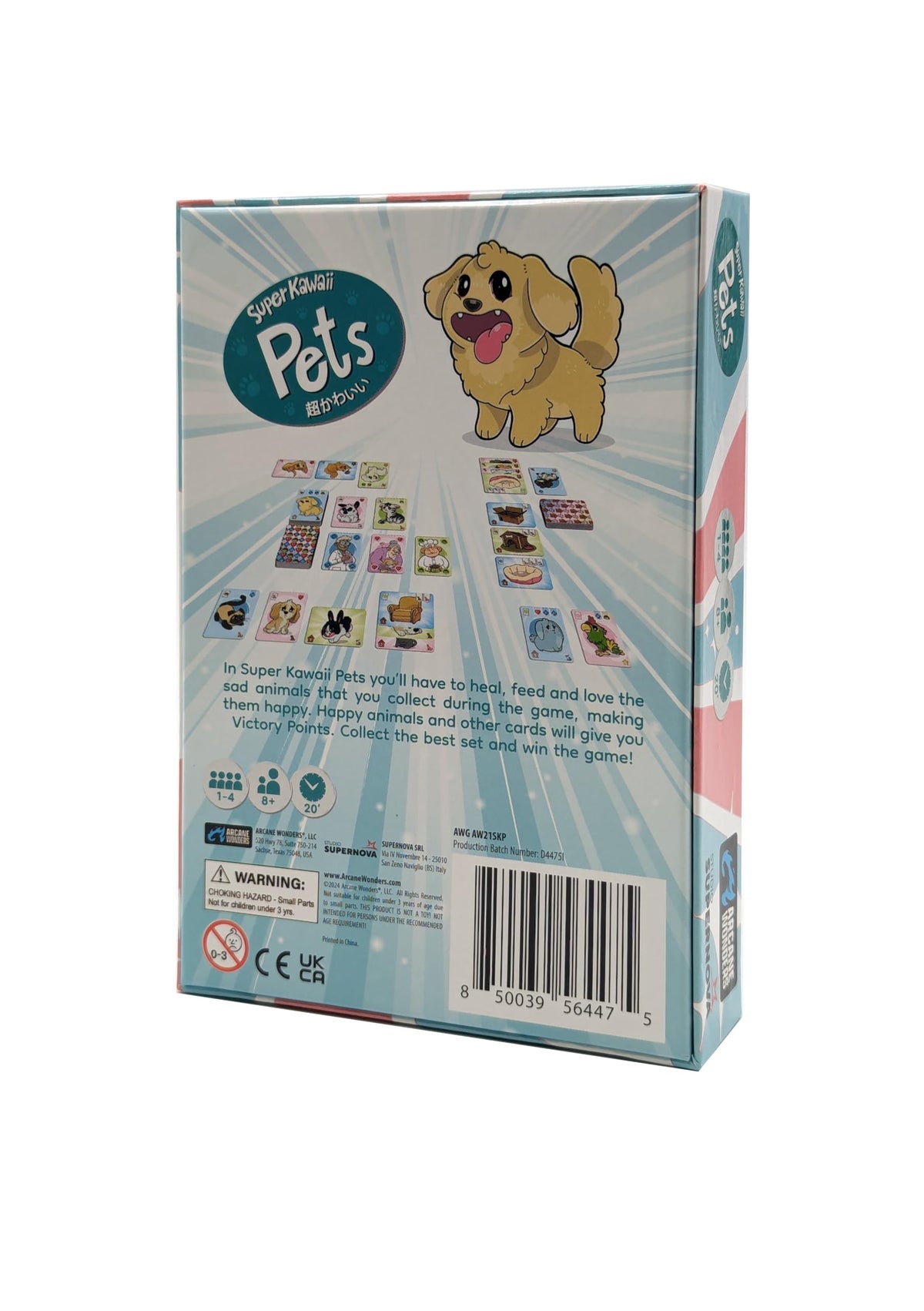 Super Kawaii Pets Board Game by Arcane Wonders 3