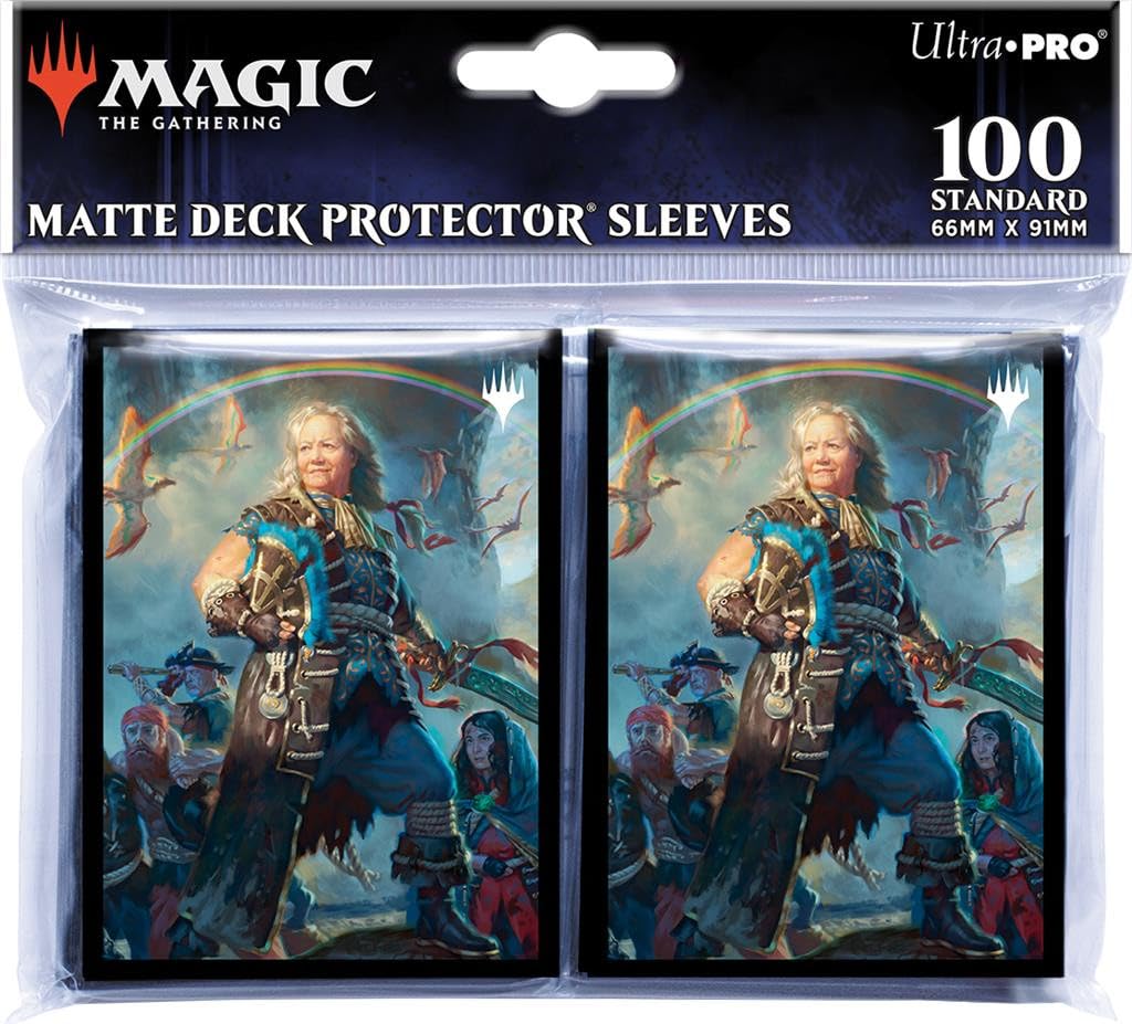 Ultra Pro - The Lost Caverns of Ixalan 100ct Deck Protector® Sleeves for Magic: The Gathering, Protect MTG Cards from Scuffs & Scratches, Standard Size Card Sleeve Protector