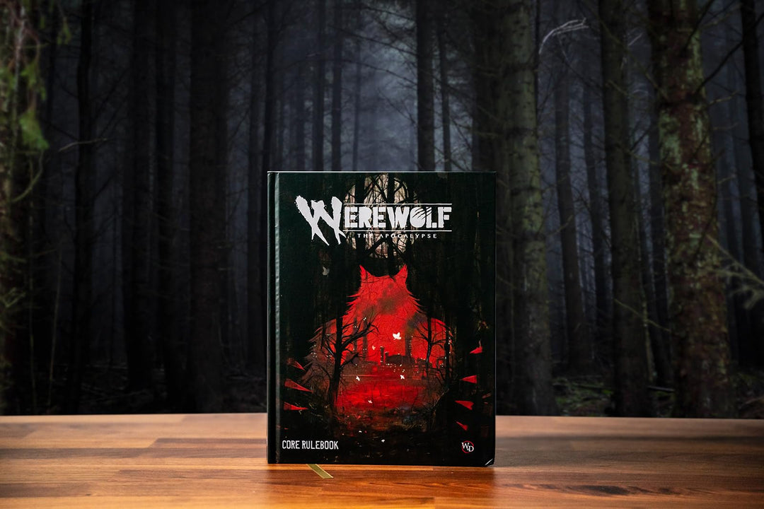 Renegade Game Studios Werewolf: The Apocalypse 5th Edition Core Rulebook - Hardcover RPG Book, Story of Environmental & Spiritual Horror Black
