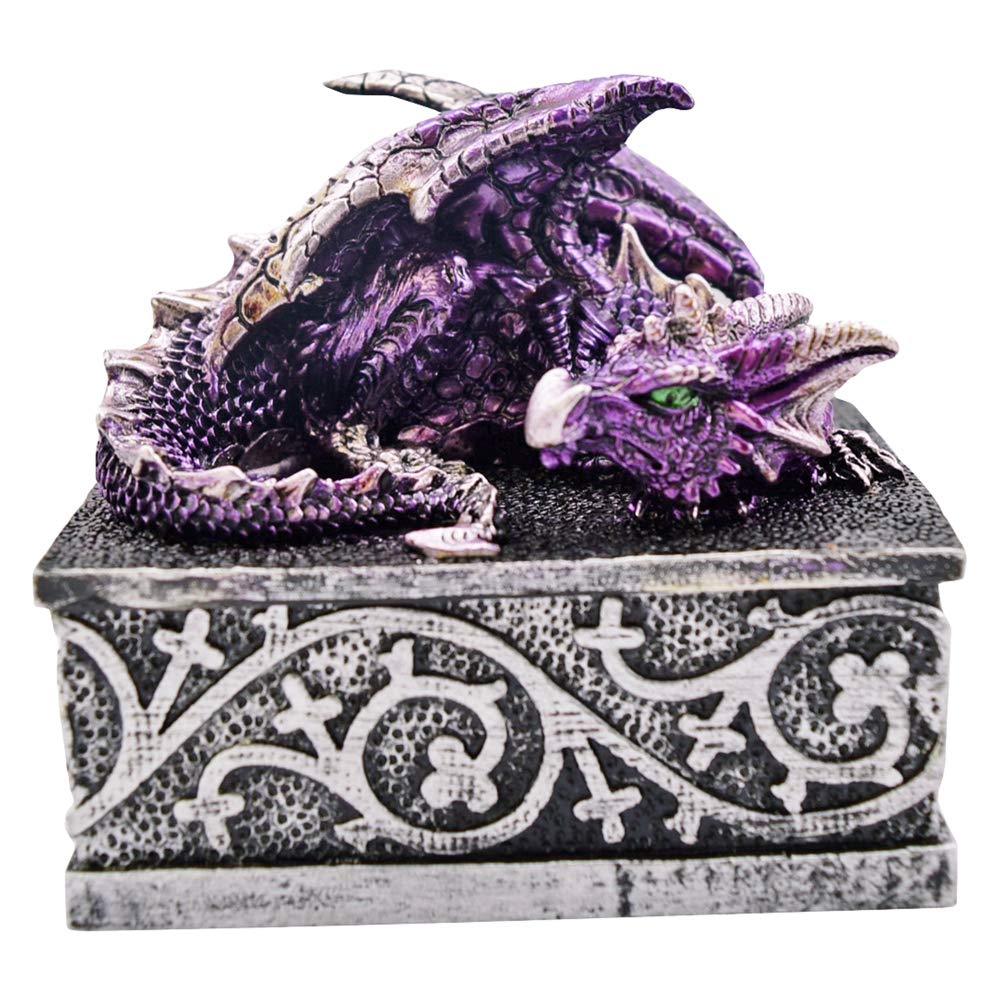 Dragons Safehold Box Set of 4 Trinket Boxes 8.4cm 3