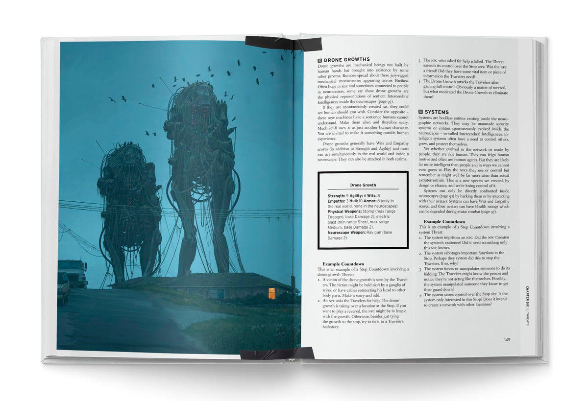 The Electric State RPG Core Rulebook Roleplaying Game by Free League 5
