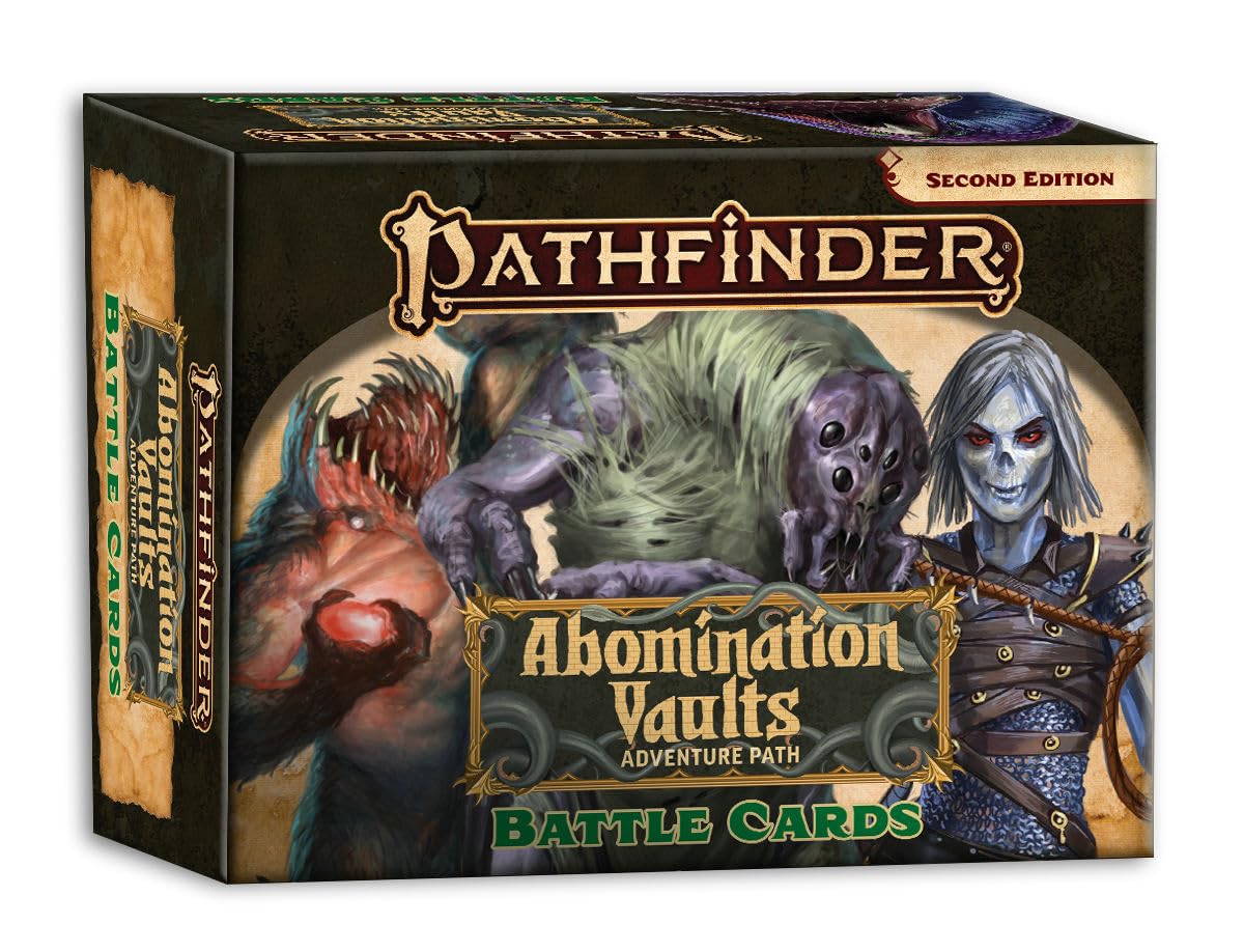 Pathfinder RPG: Abomination Vaults Battle Cards 1