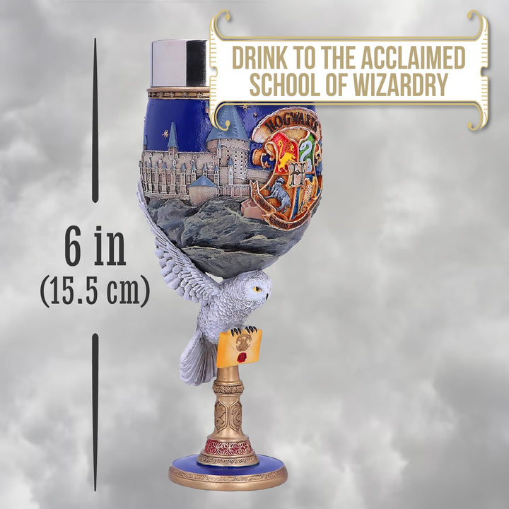 Harry Potter Hogwarts School of Witchcraft and Wizardry Collectible Goblet 19.5cm