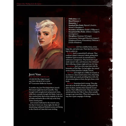 Vampire the Masquerade Roleplaying Game 5TH Edition Crimson Gutter 5