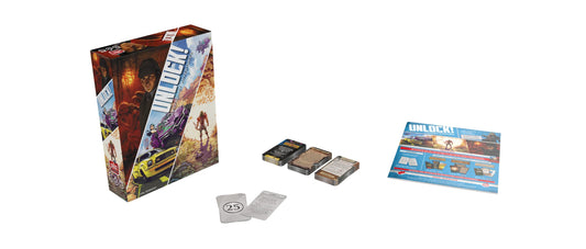 Unlock 9 Legendary Adventures Board Game by Space Cowboys 3