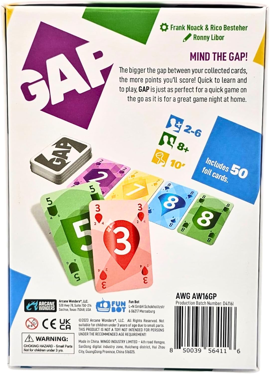 Gap Card Game