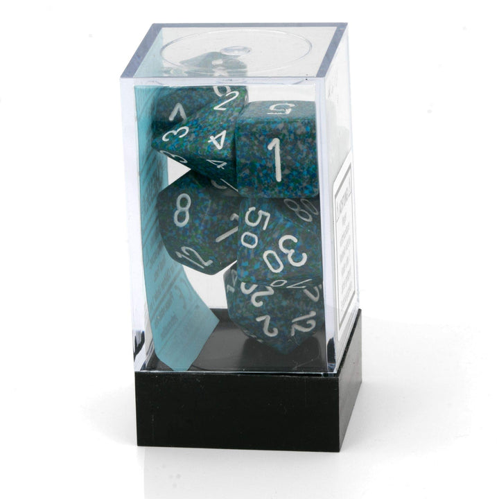 Chessex CHX25316 Dice-Speckled Sea Set