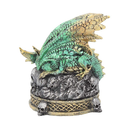 Crystal Crypt Green Dragon Figurine 11.5cm 5