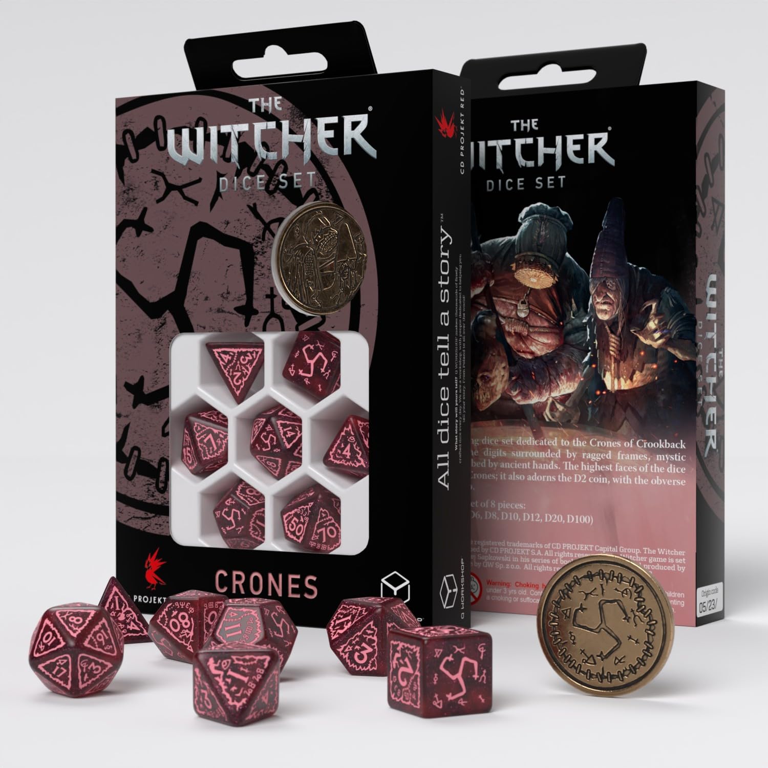 Witcher Dice Set Crones Whispess 1