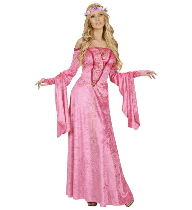 Fair Maiden Velvet - 2 Colors Ass.  Dress, Headpiece 