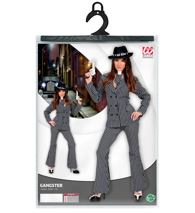 Gangster  Jacket, Pants, Tie 