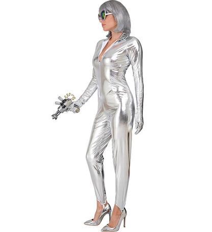 Silver Catsuit