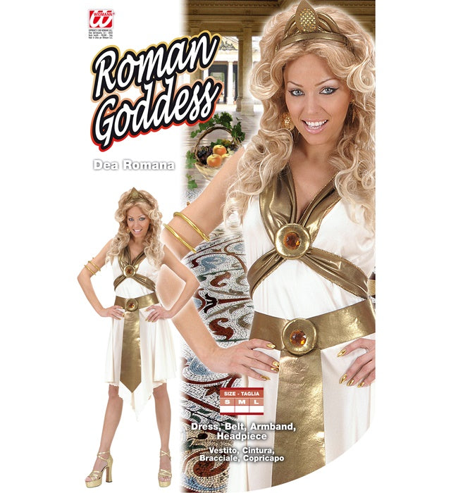 Roman Goddess  Dress, Belt, Armband, Headpiece 