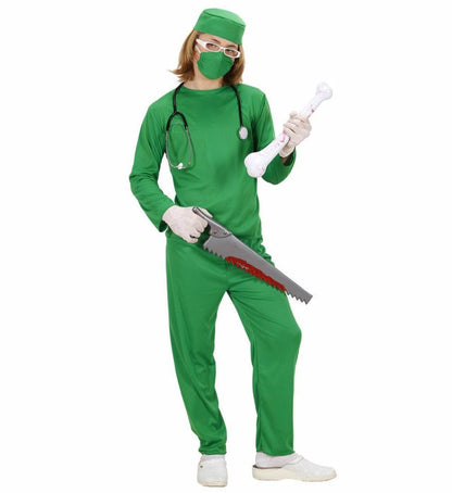 Surgeon  Coat, Pants, Cap, Face Mask 