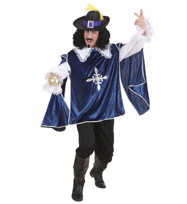 Musketeer Blue  Shirt, Coat 