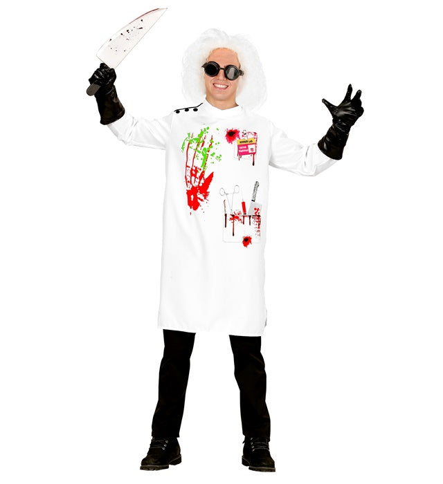 Mad Scientist  Lab Coat, Gloves 