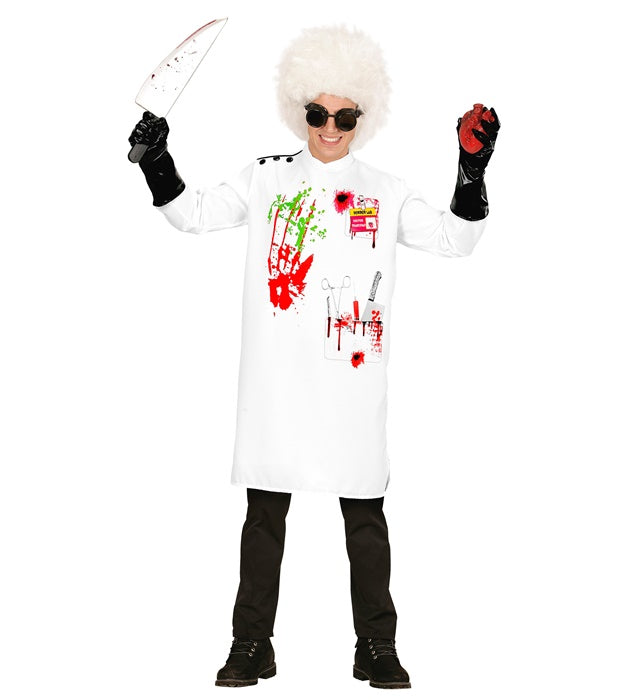 Mad Scientist  Lab Coat, Gloves 