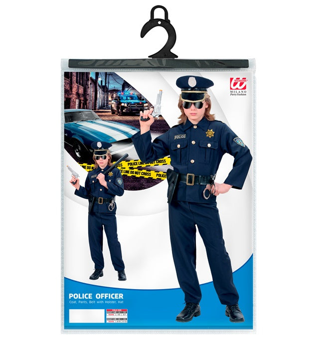Policeman  Coat, Pants, Belt With Holster, Hat 