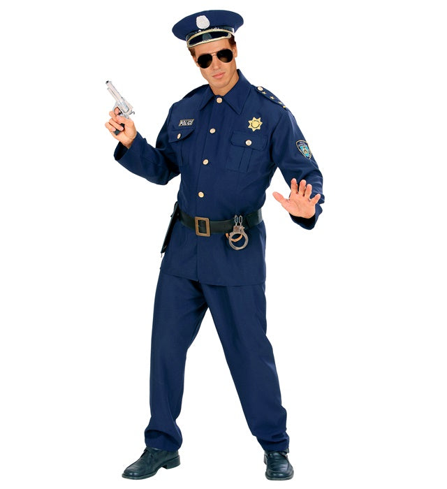 Police Officer  Jacket, Pants, Belt With Holster, Hat 