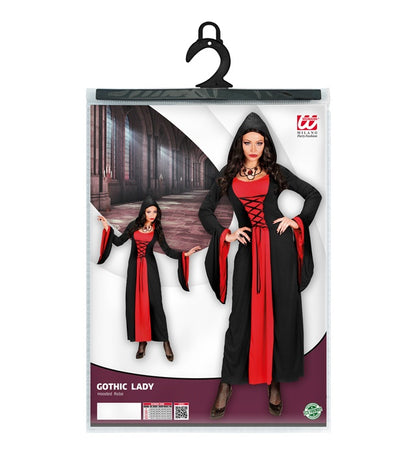 Gothic Lady  Hooded Robe 