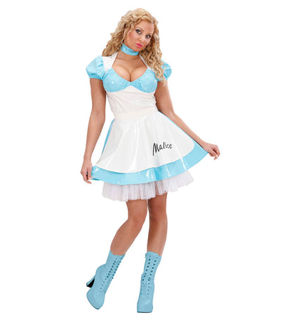 Malice  Dress With Apron, Choker 