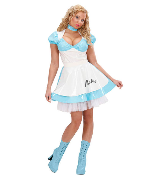 Malice  Dress With Apron, Choker 