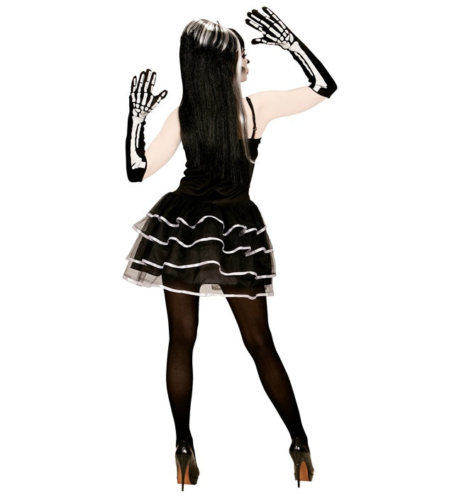 Skeleton  Dress, Gloves 