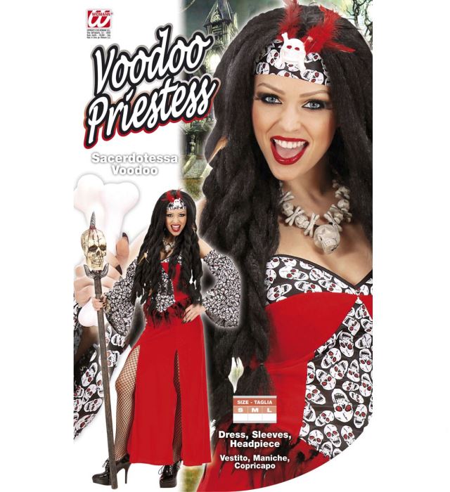 Voodoo Priestess  Dress, Sleeves, Headpiece 