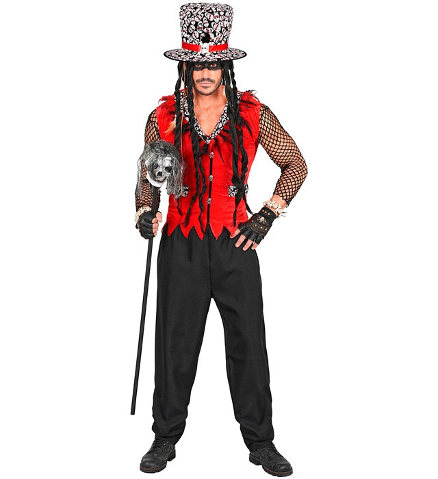Voodoo Priest  Jacket, Pants, Hat 