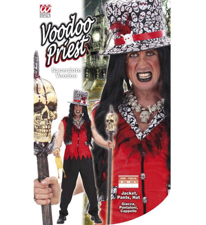Voodoo Priest  Jacket, Pants, Hat 